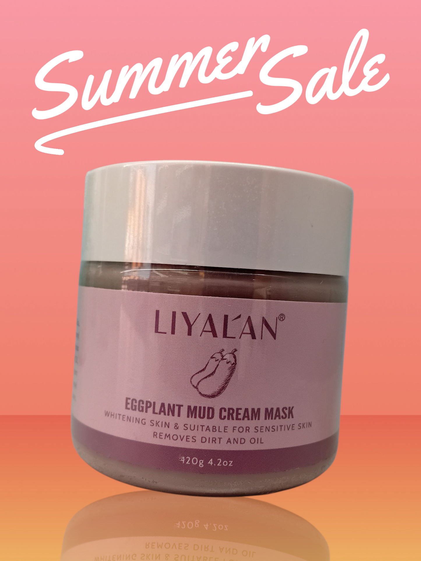 Eggplant Mud Cream Mask